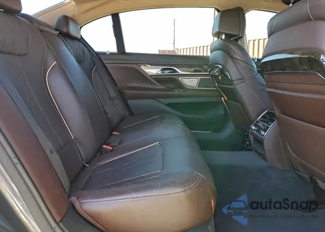 2016 BMW 740 I из США, поврежденный, VIN WBA7E2C52GG503904